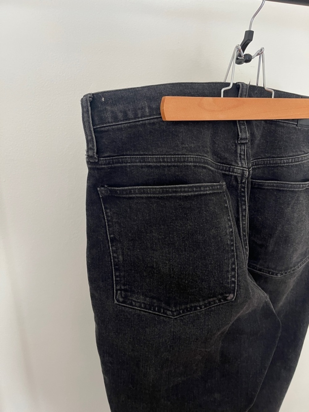 Madewell Perfect Vintage Jean Size 30 Black Denim - Picture 5 of 7